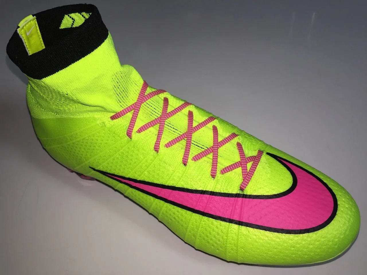 SR4U Laces Pink/Neon Yellow Speckled Premium