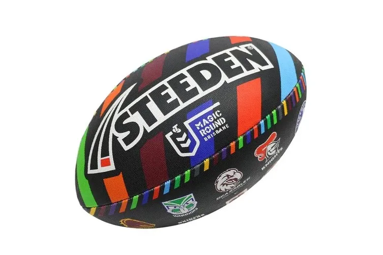 STEEDEN 2024 OFFICIAL MAGIC ROUND REPLICA NRL RUGBY LEAGUE FOOTBALL SIZE 11 INCH