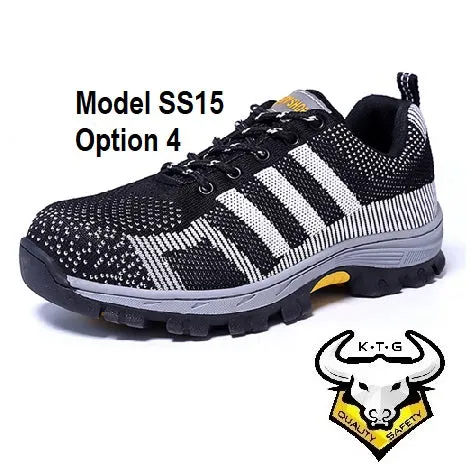 Steel Toe Sports Safety Shoes - Model SS15 (Option 4)