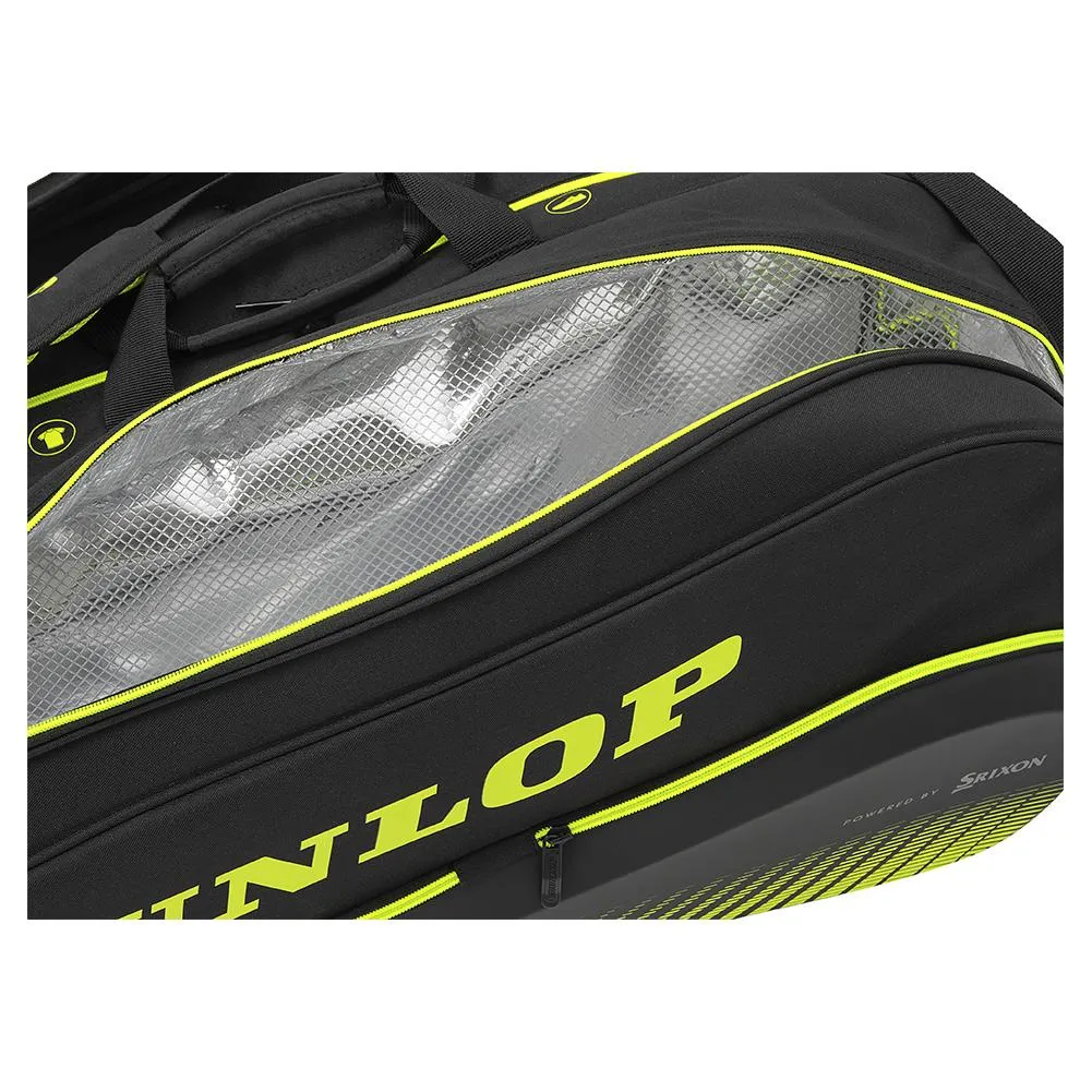 SX Performance 12 Pack Thermo Tennis Bag Black and Yellow