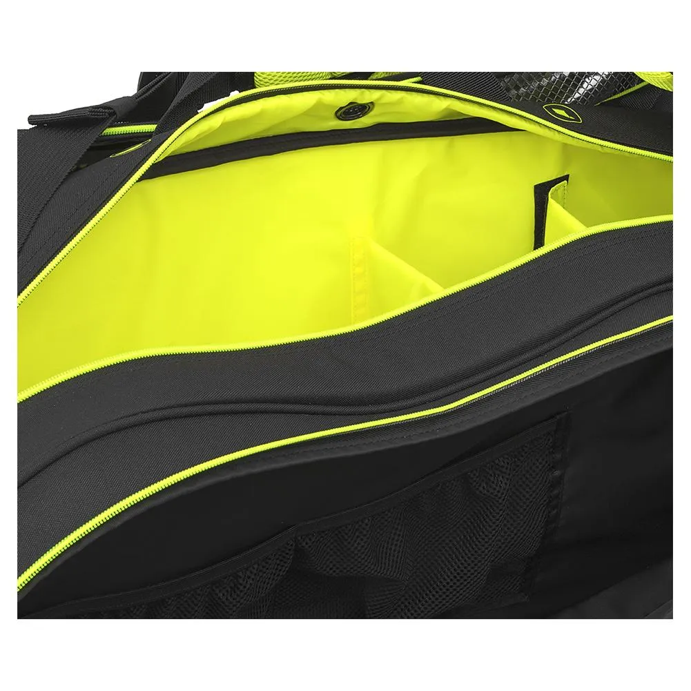 SX Performance 12 Pack Thermo Tennis Bag Black and Yellow