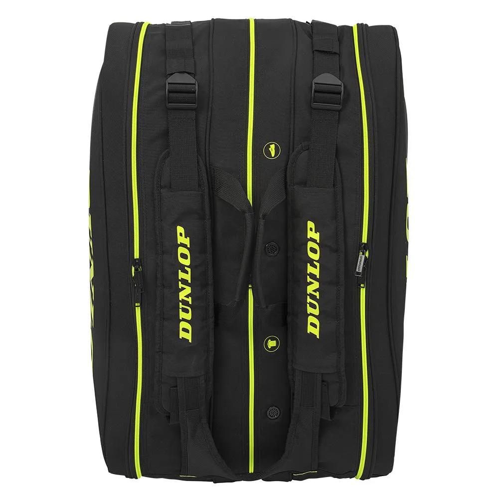 SX Performance 12 Pack Thermo Tennis Bag Black and Yellow