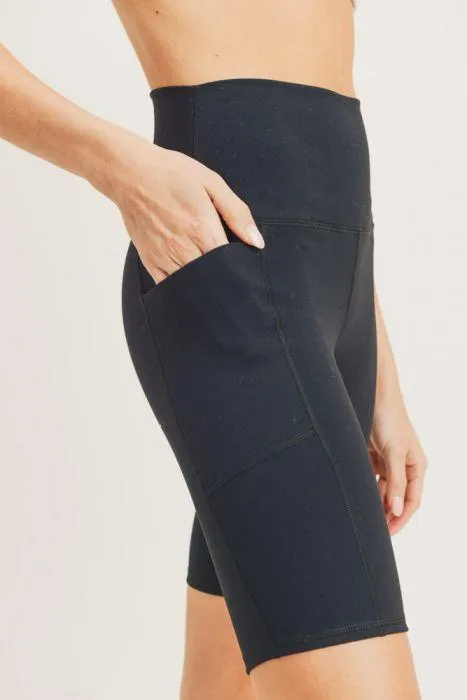 Tapered Band Essential Bermuda Highwaist Leggings