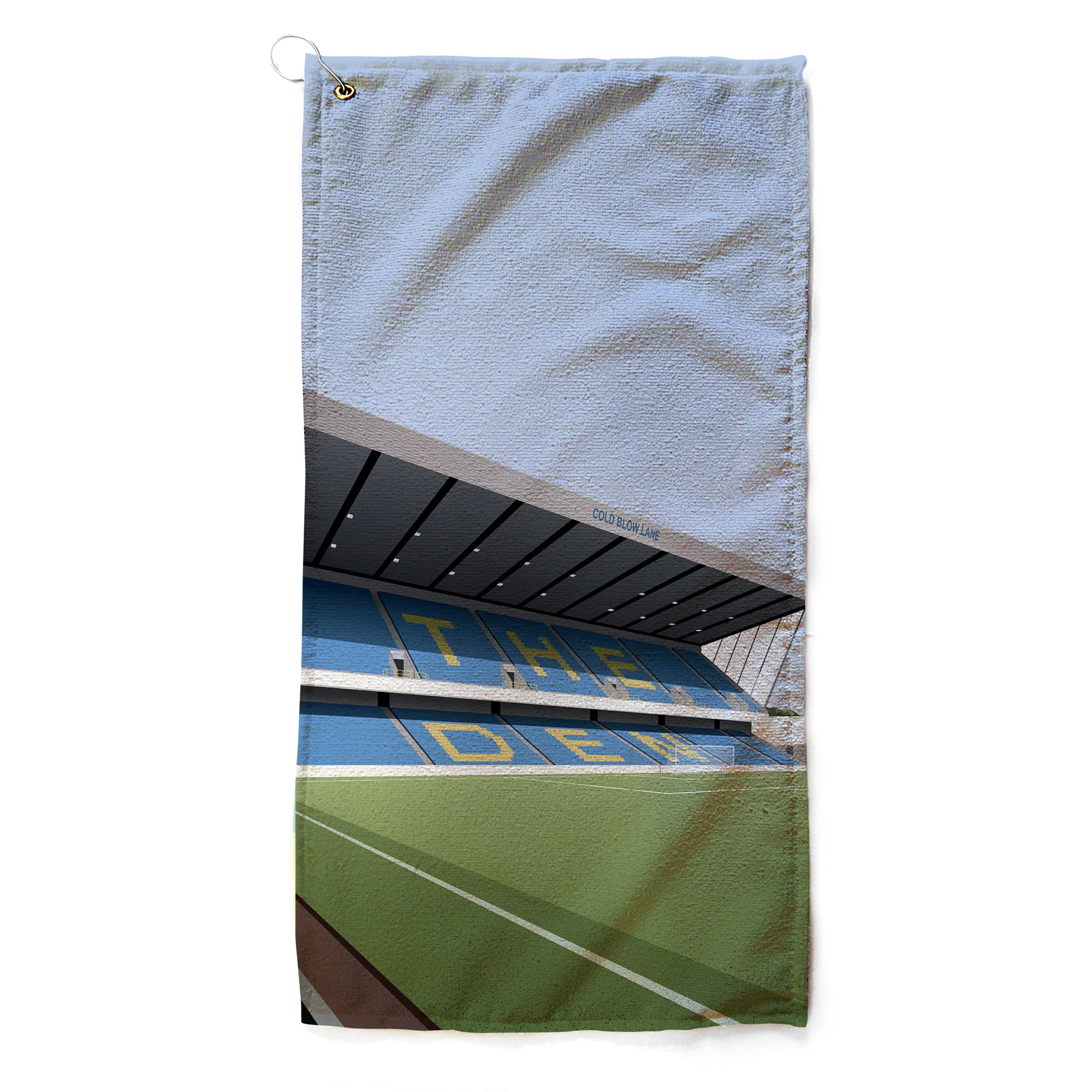 The Den Illustrated Golf Towel