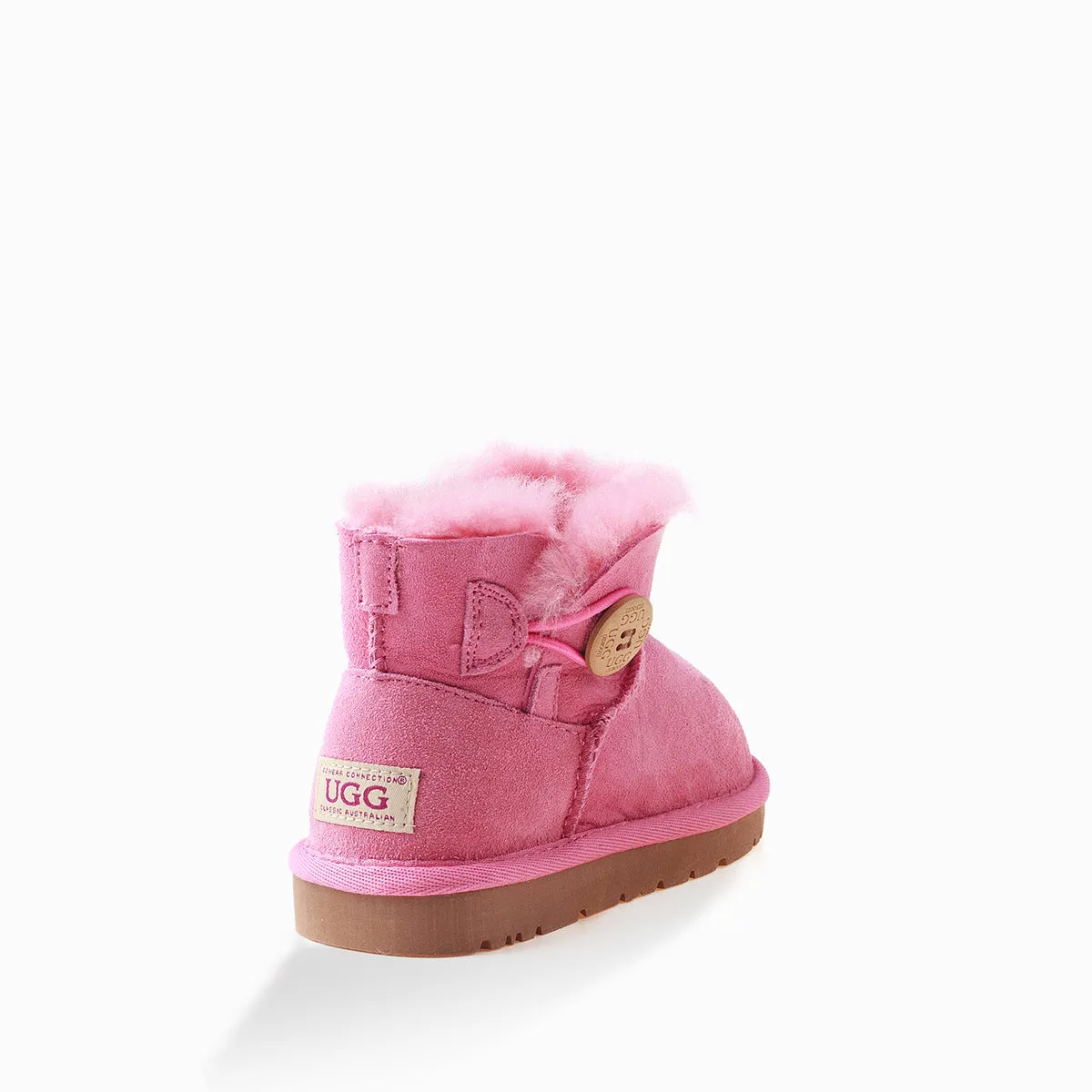 Ugg Kids Mini Button Boots (Water Resistant)