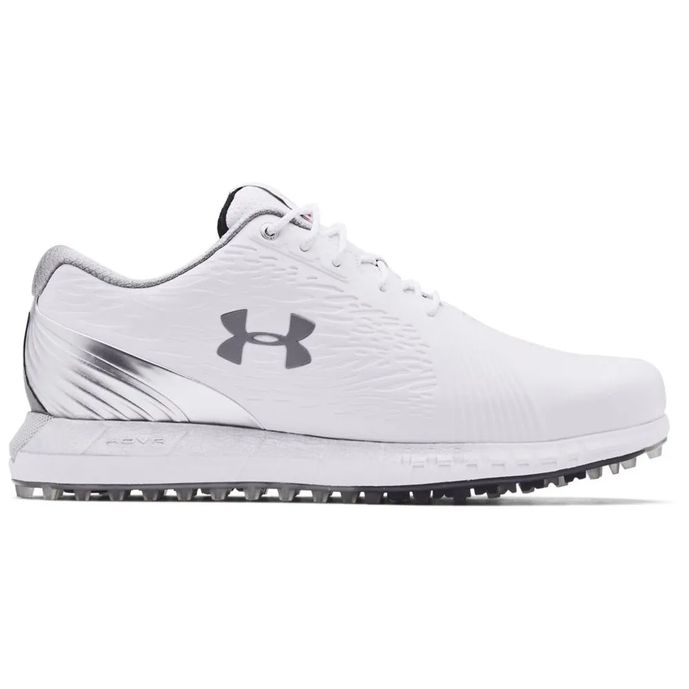 Under Armour HOVR Show SL E Spikeless Shoe - White/Mod Grey/Black