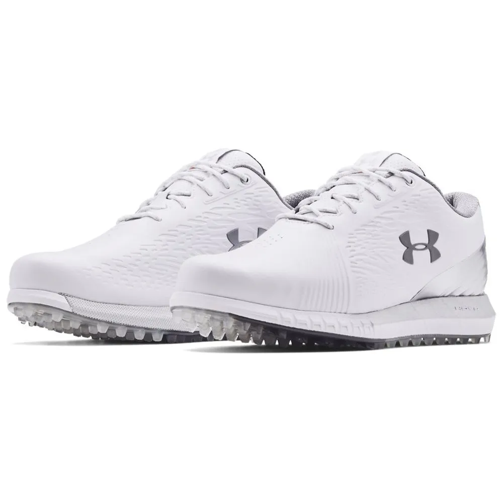 Under Armour HOVR Show SL E Spikeless Shoe - White/Mod Grey/Black