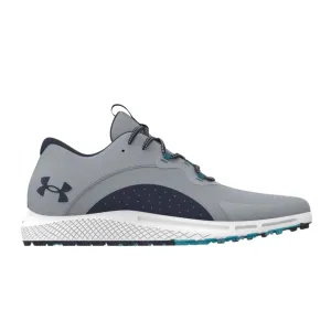 Under Armour Men's UA Charged Draw 2 Spikeless Golf Shoes - Mod Gray