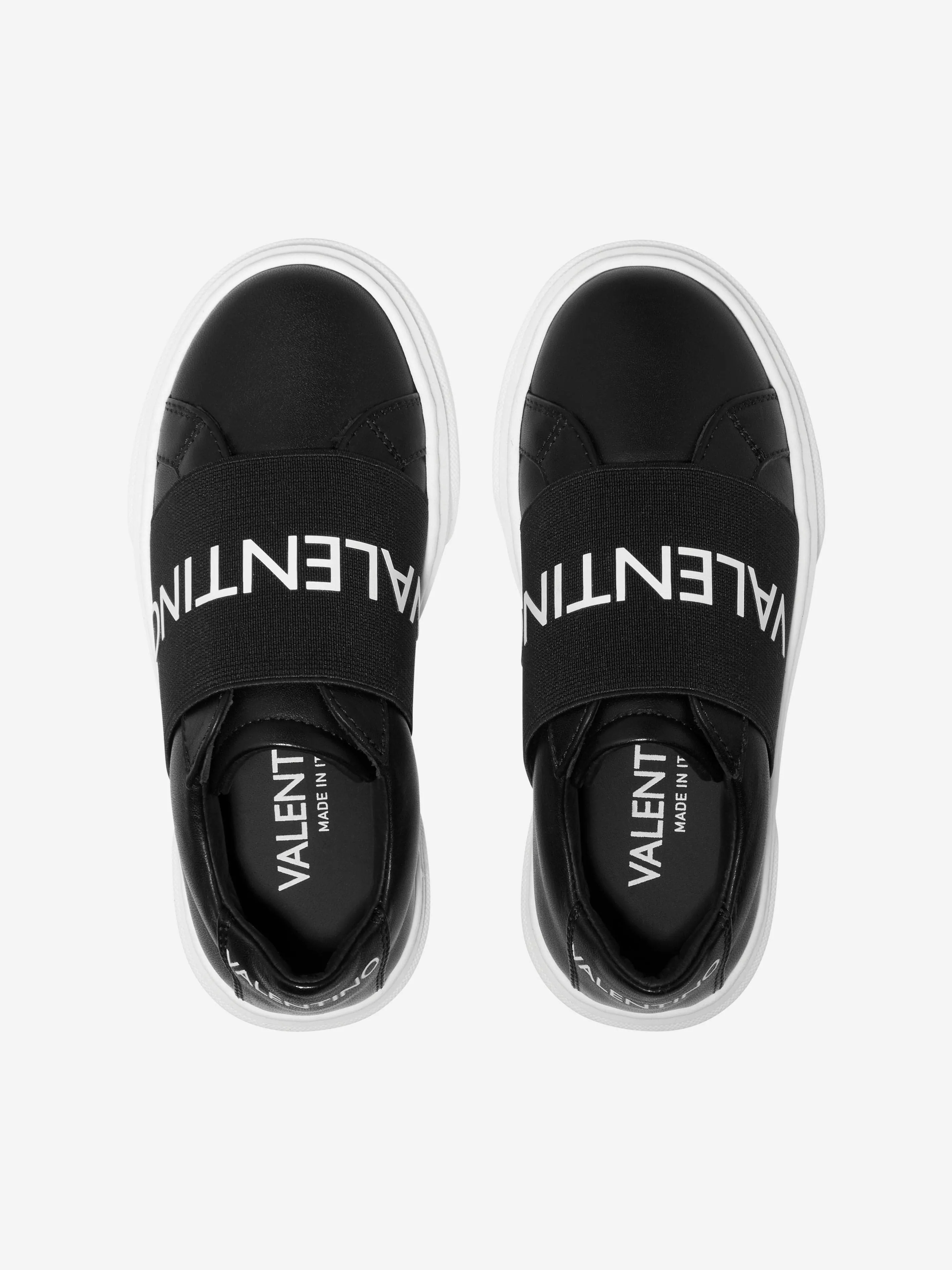 Valentino Kids Logo Strap Trainers