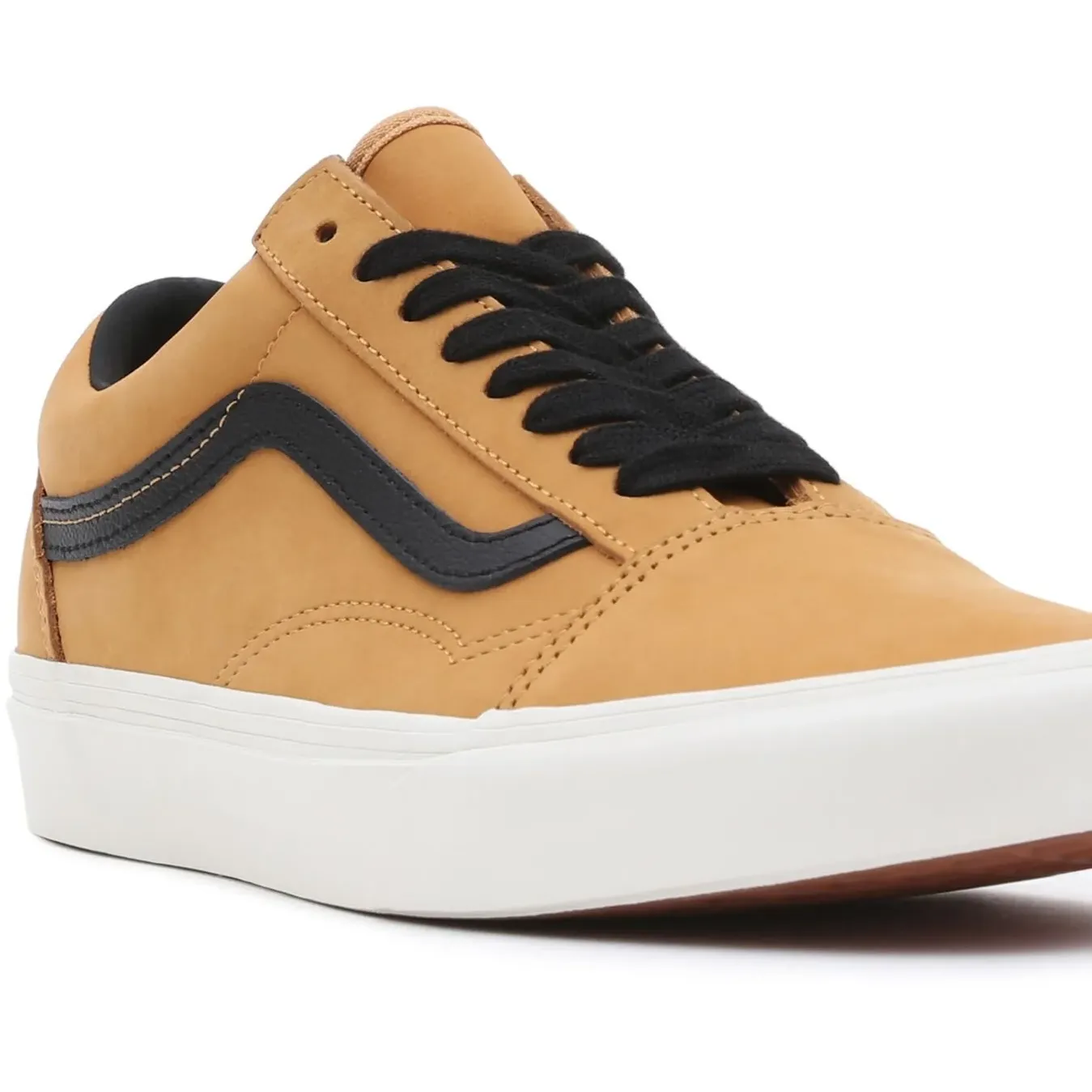 Vans Men's Old Skool Shoes - Nubuck Honey Gold / Black