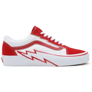 Vans Old Skool Bolt Shoes - Red / White