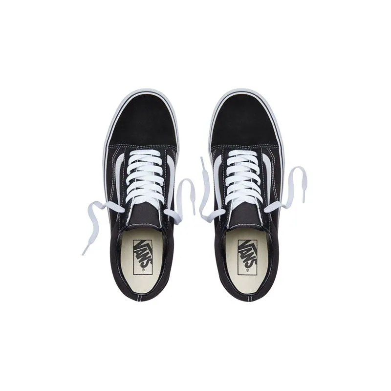 VANS Old Skool Platform - Black / White