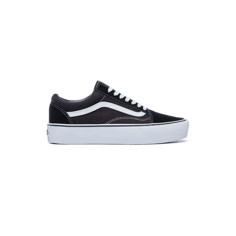 VANS Old Skool Platform - Black / White