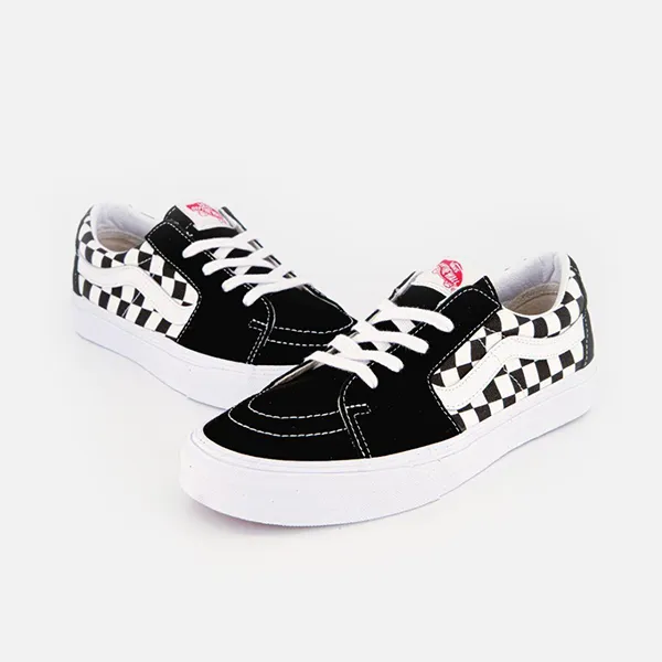 Vans Sk8-Low - Black/Checkerboard