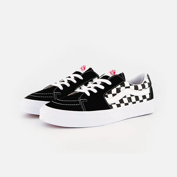 Vans Sk8-Low - Black/Checkerboard