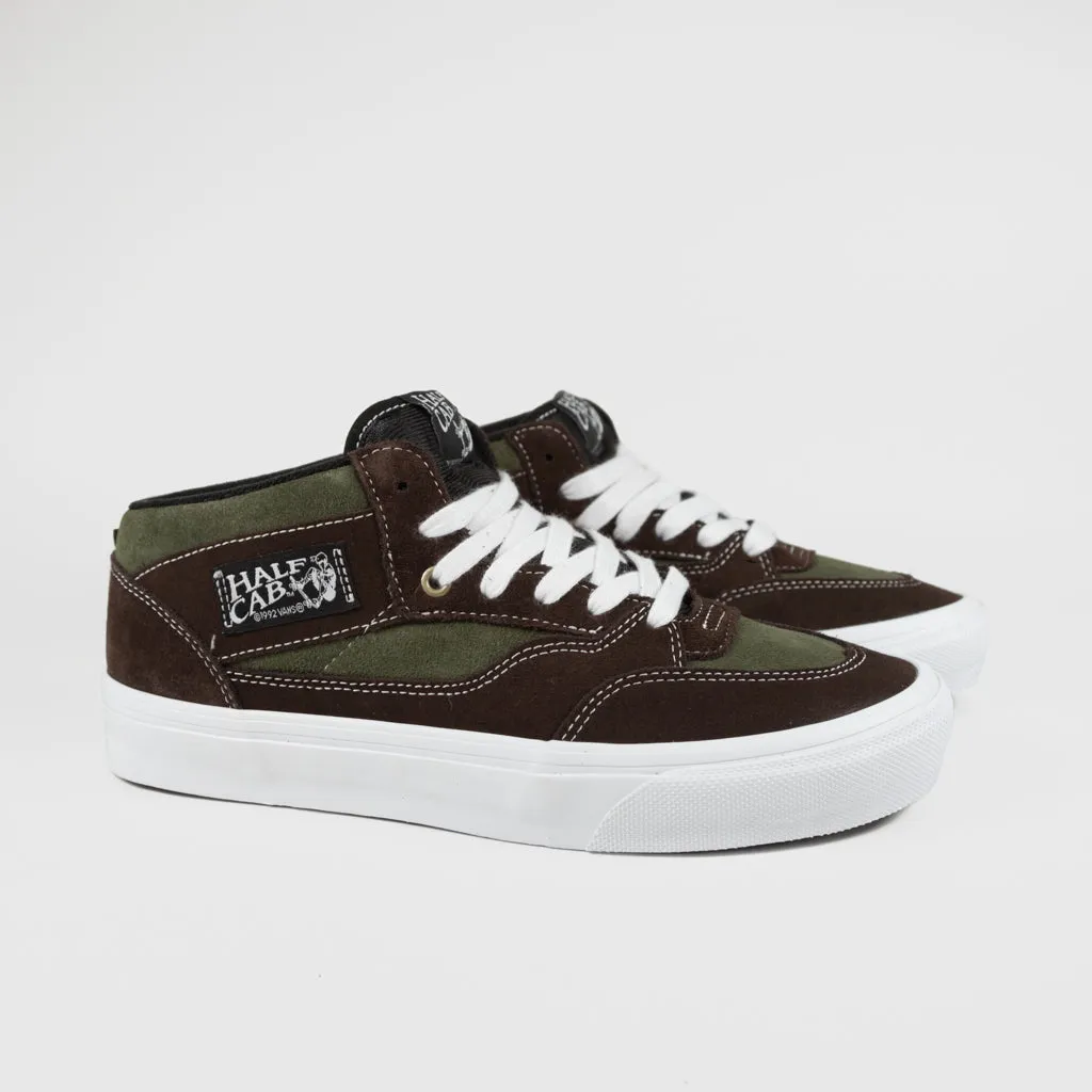 Vans - Skate Half Cab '92 VCU Shoes - Dark Brown / White