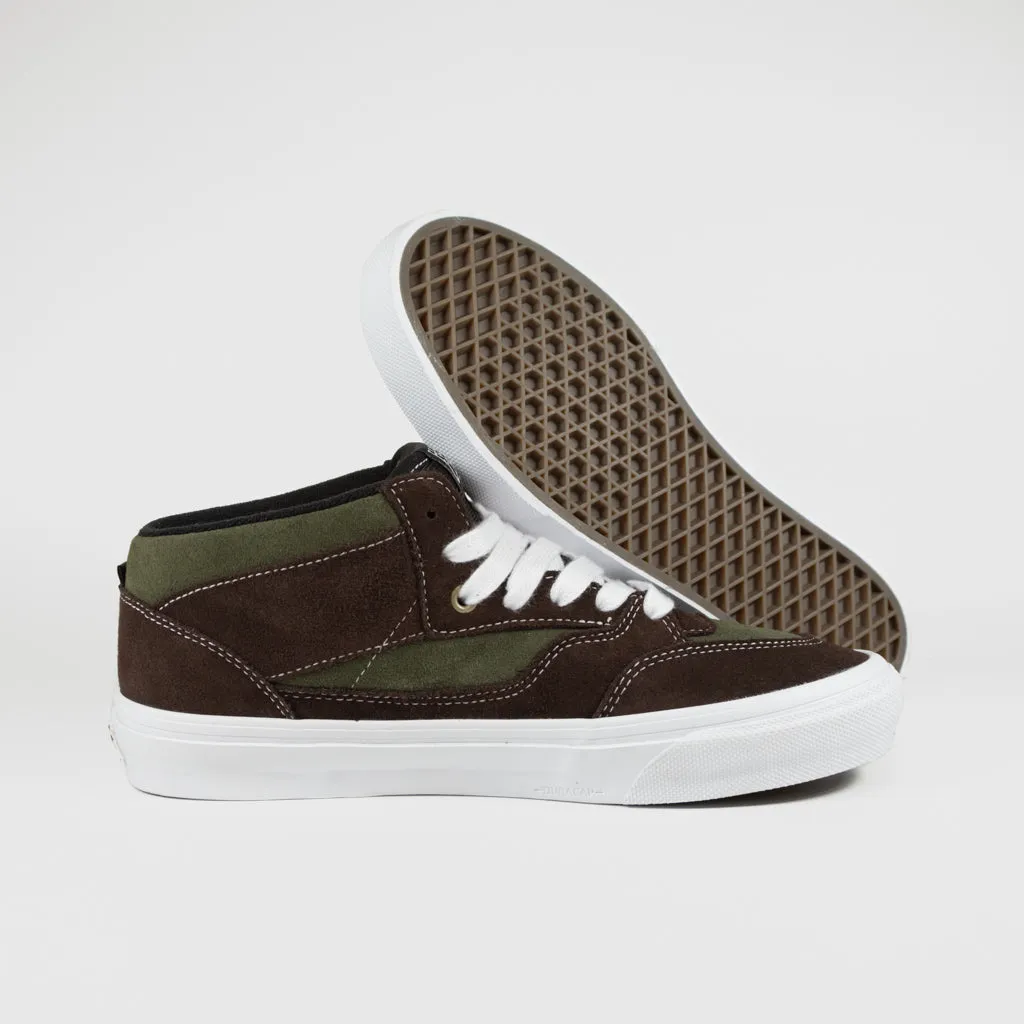 Vans - Skate Half Cab '92 VCU Shoes - Dark Brown / White