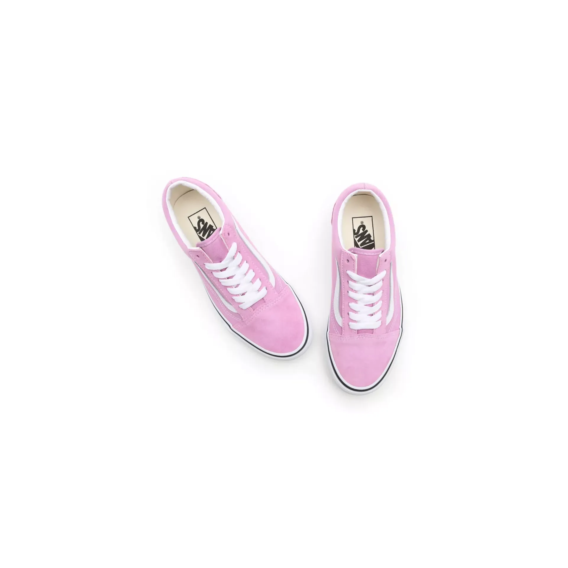 Vans Unisex Old Skool Shoes - Orchid Pink / True White