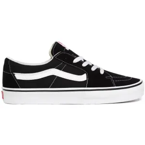 Vans Unisex Sk8 Low Shoes - Black / True White