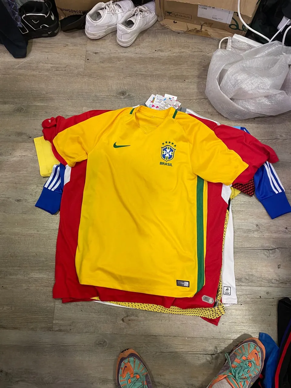 Vintage Football Shirts- 10 Pieces