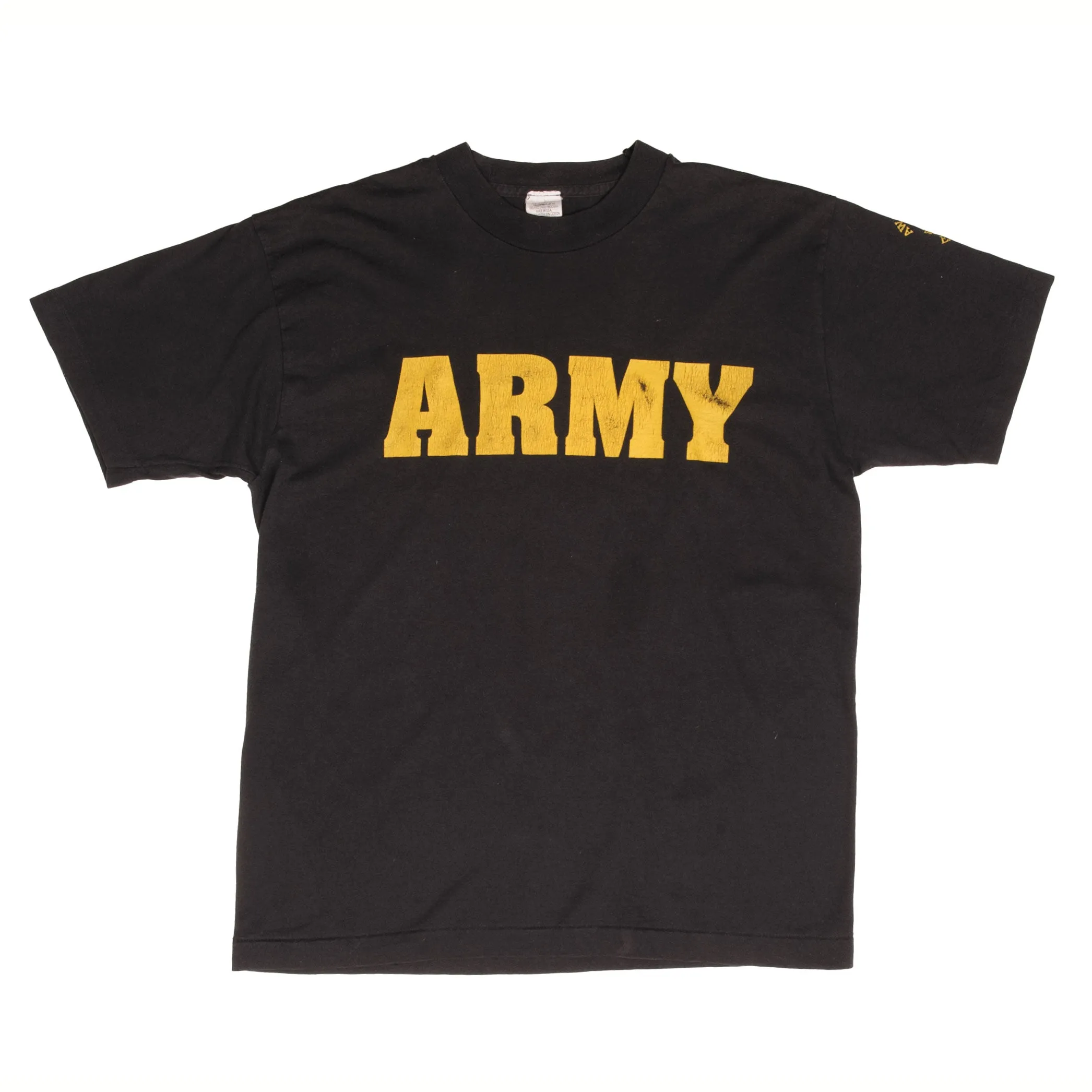 VINTAGE US ARMY FOOTBALL TEE SHIRT 1990S SIZE MEDIUM MADE IN USA