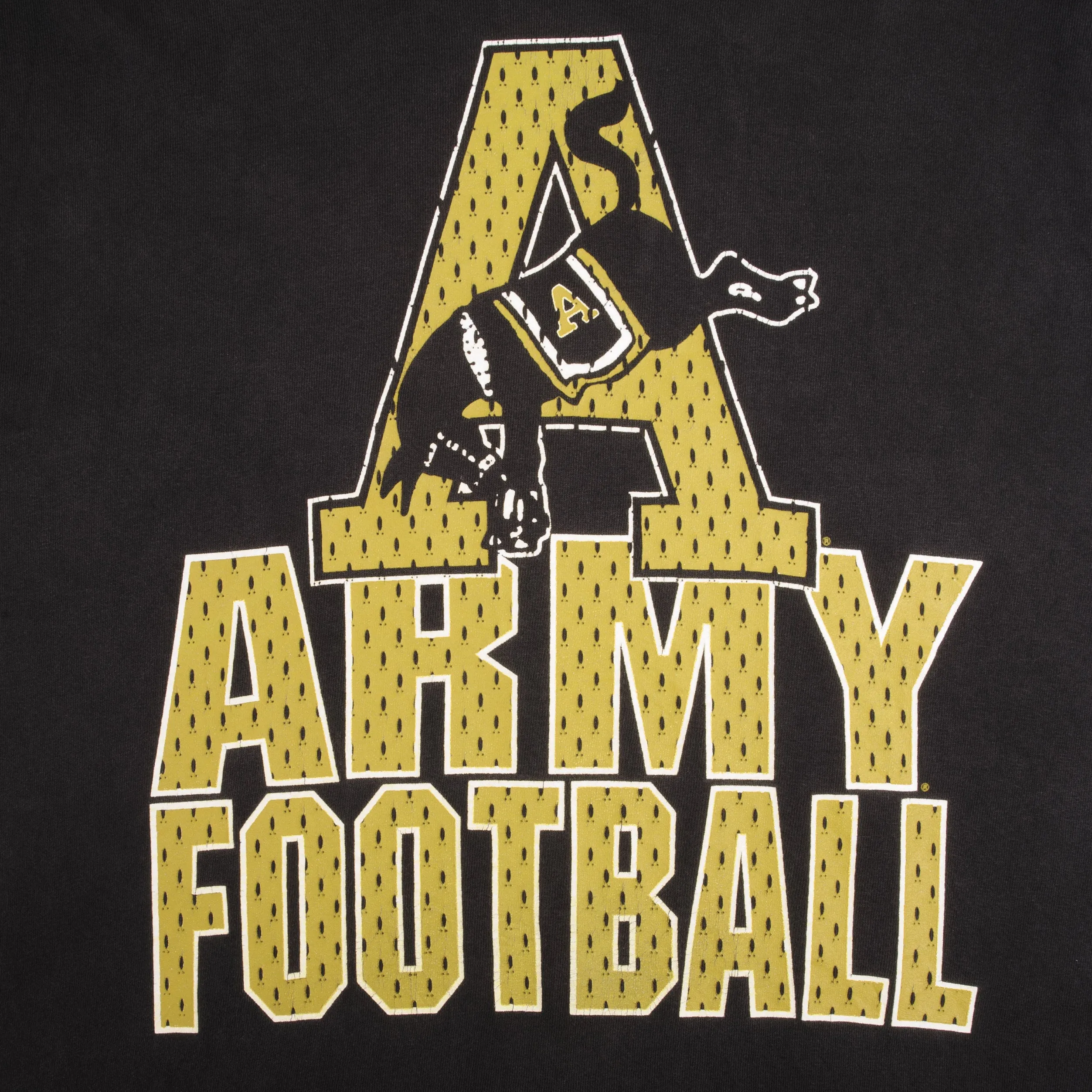 VINTAGE US ARMY FOOTBALL TEE SHIRT 1990S SIZE MEDIUM MADE IN USA