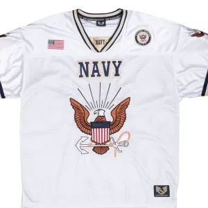 VINTAGE USN US NAVY FOOTBALL RAPID DOMINANCE JERSEY XL