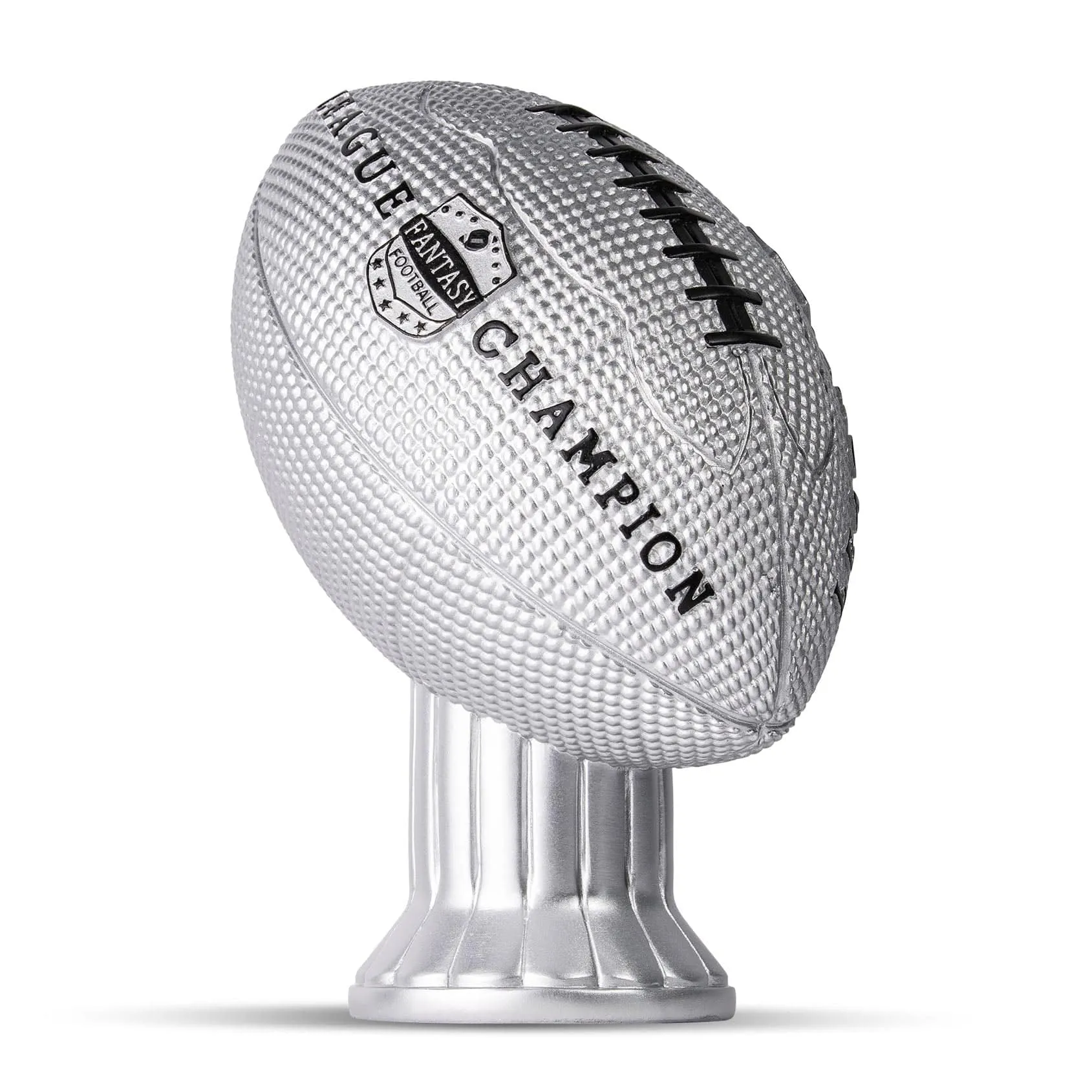 Vivid Football Trophy Topper - Silver