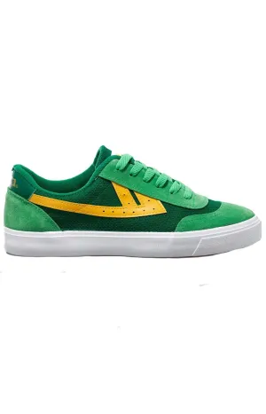 Warrior Ace Court Sneakers - Green/Yellow