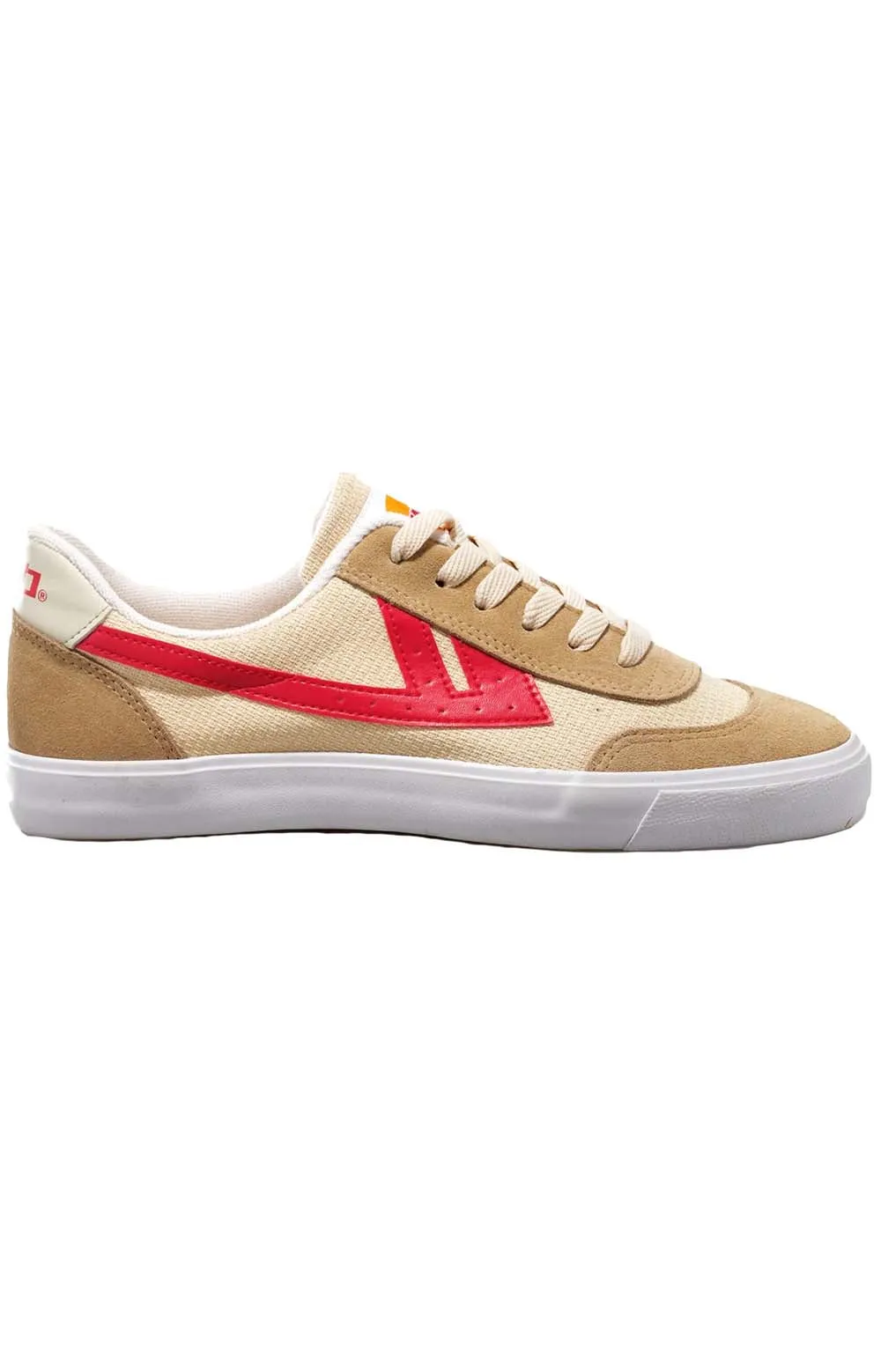 Warrior Ace Tennis Shoes - Sand/Red