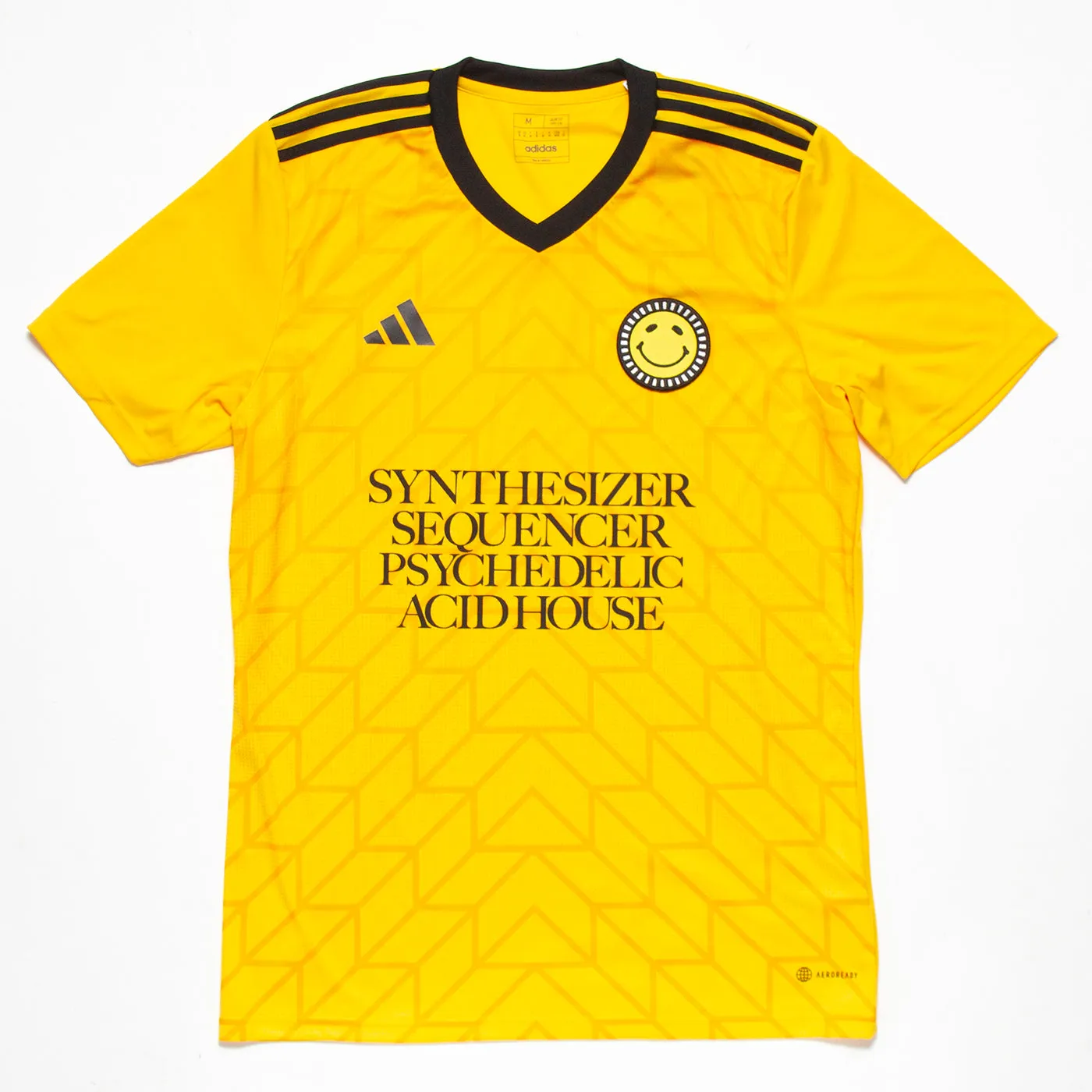 Wasted Heroes FC Icon 23 - Jersey - Yellow Geo Smiley