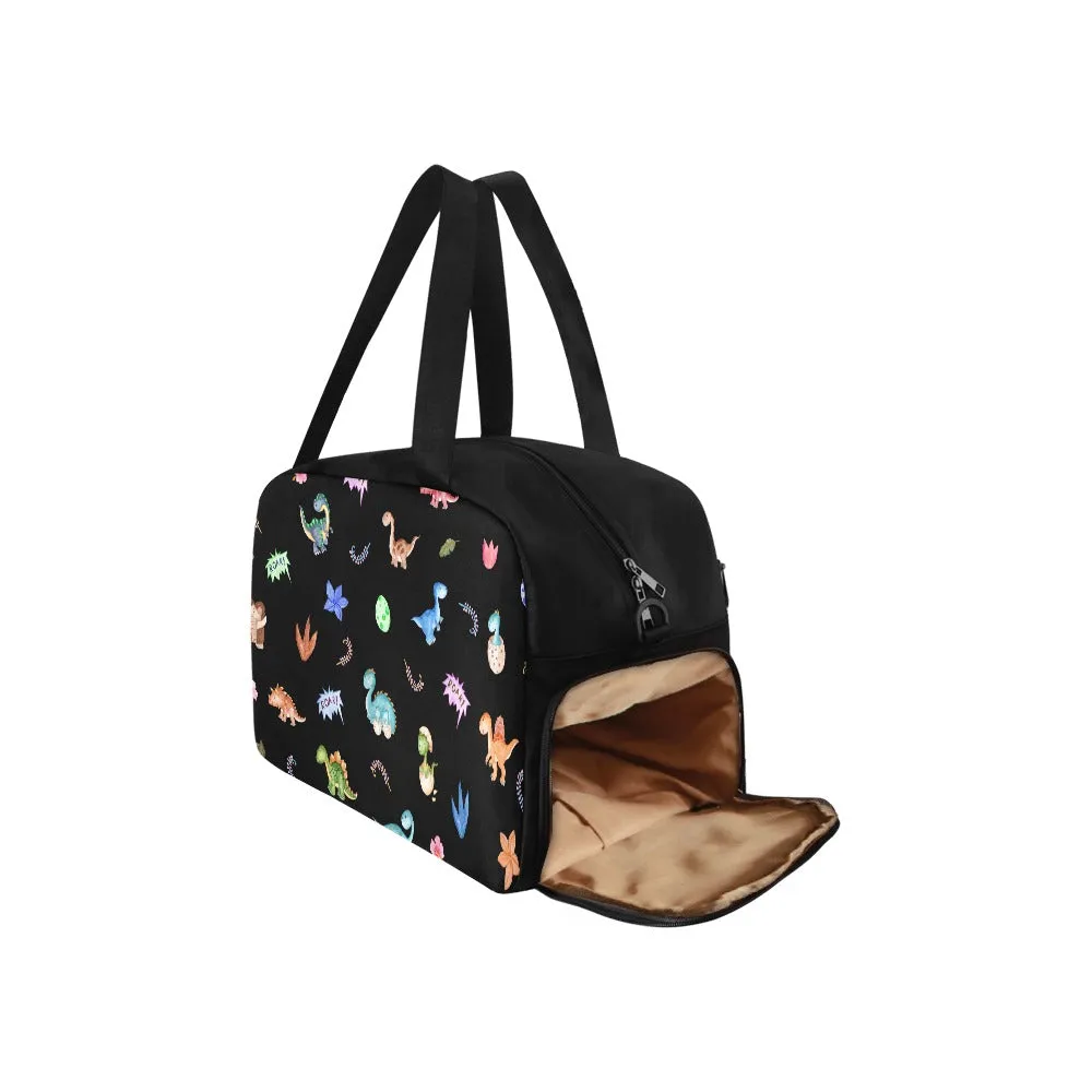 Watercolour Dinos Weekender Bag