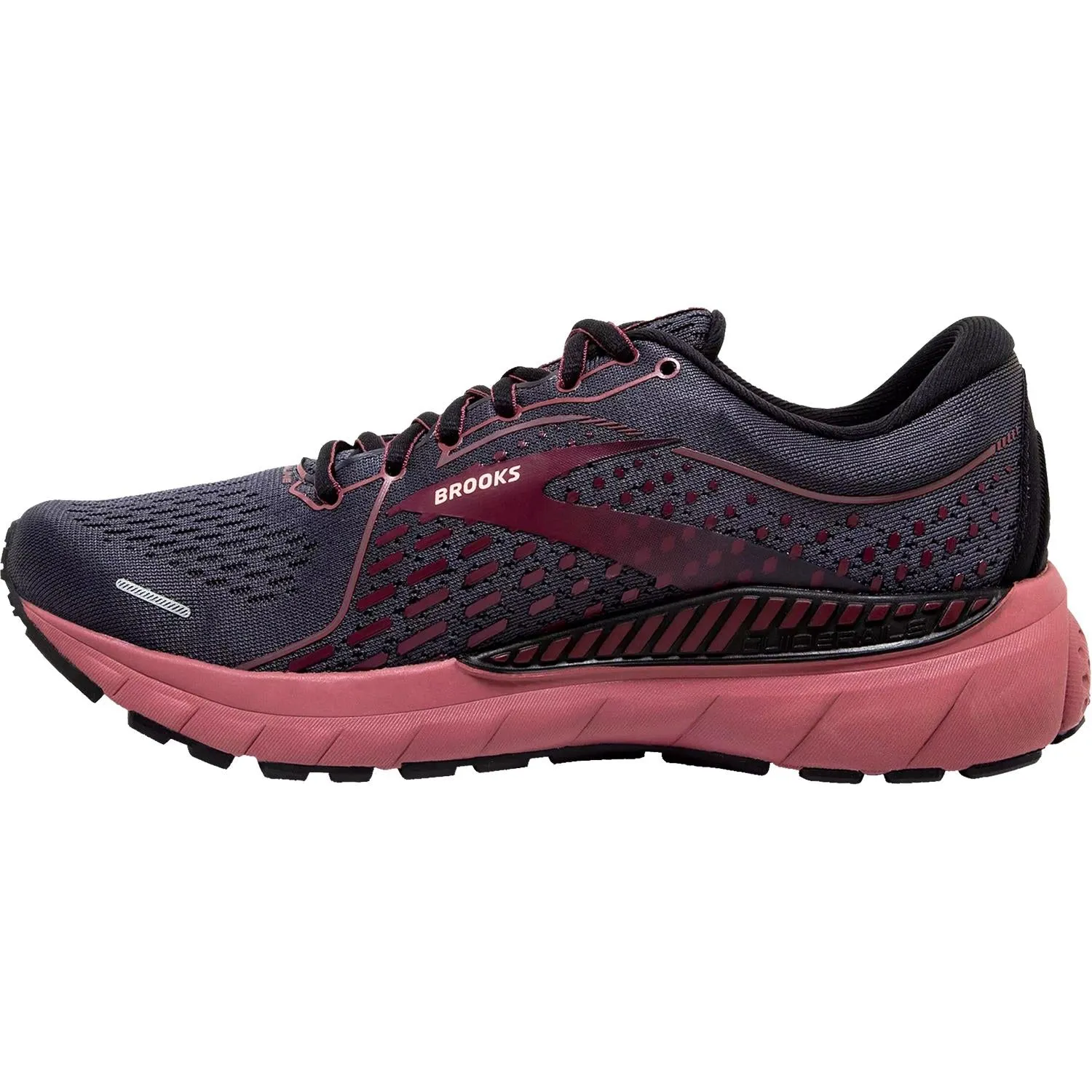 Women's Brooks Adrenaline GTS 21 Black/Blackened Pearl/Nocturne Mesh