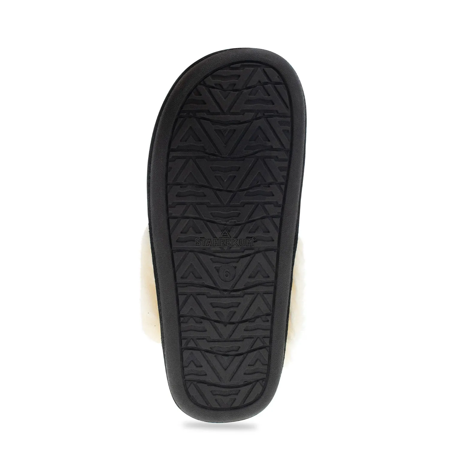 Women's Cozy Slide Slipper - Black