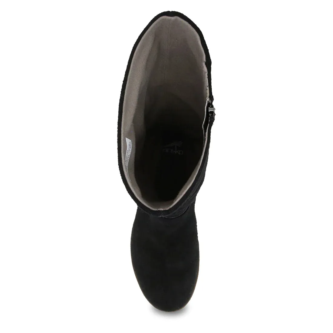 Women's Dansko Dalinda Color: Black Waterproof Suede