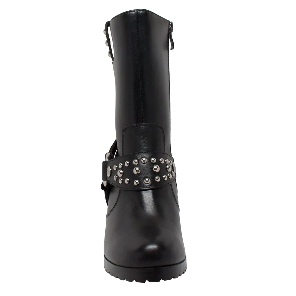 Women's Heeled Boots W/Studs