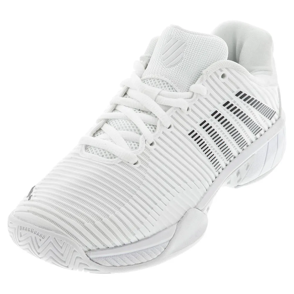 Women's Hypercourt Express 2 Tennis Shoes White and Black