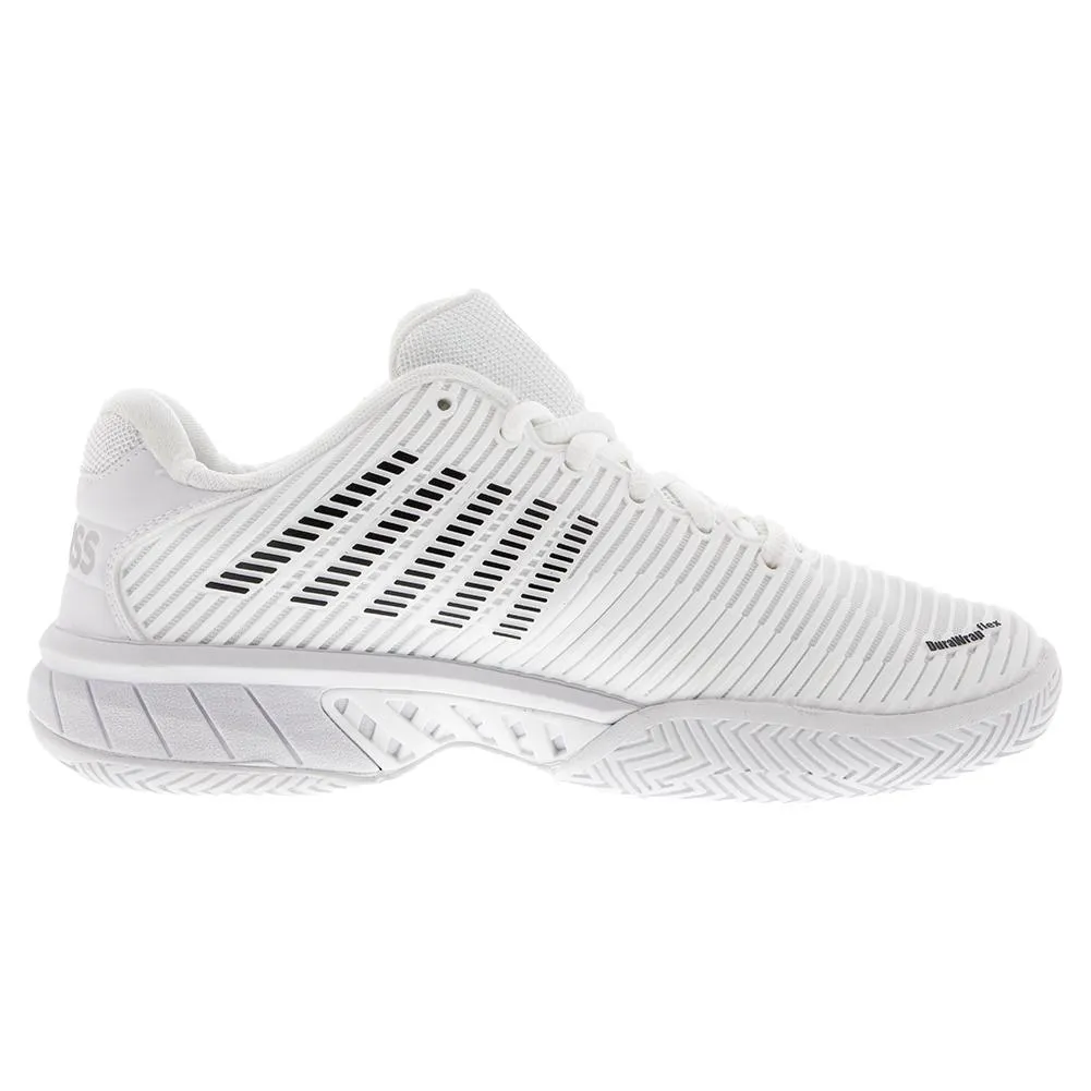 Women's Hypercourt Express 2 Tennis Shoes White and Black