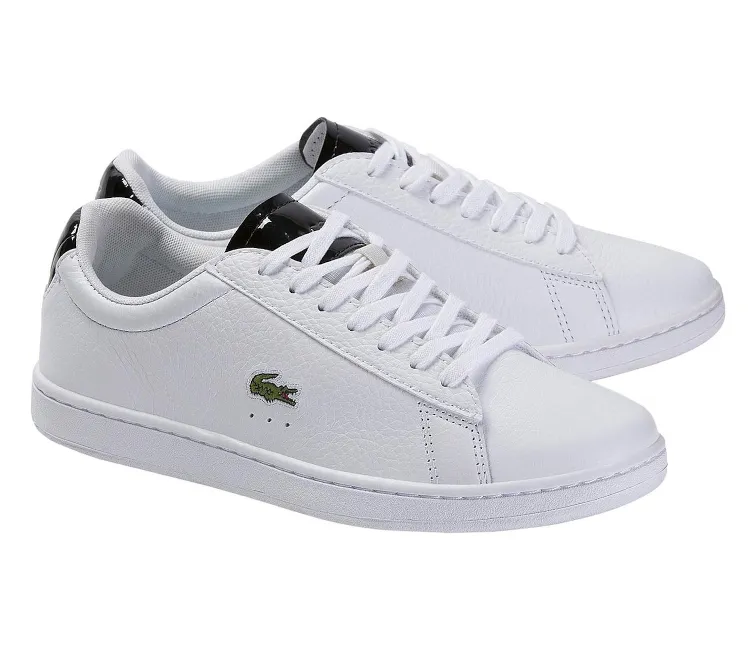 Women's Lacoste Carnaby Evo 220 1 SFA (White/Black)