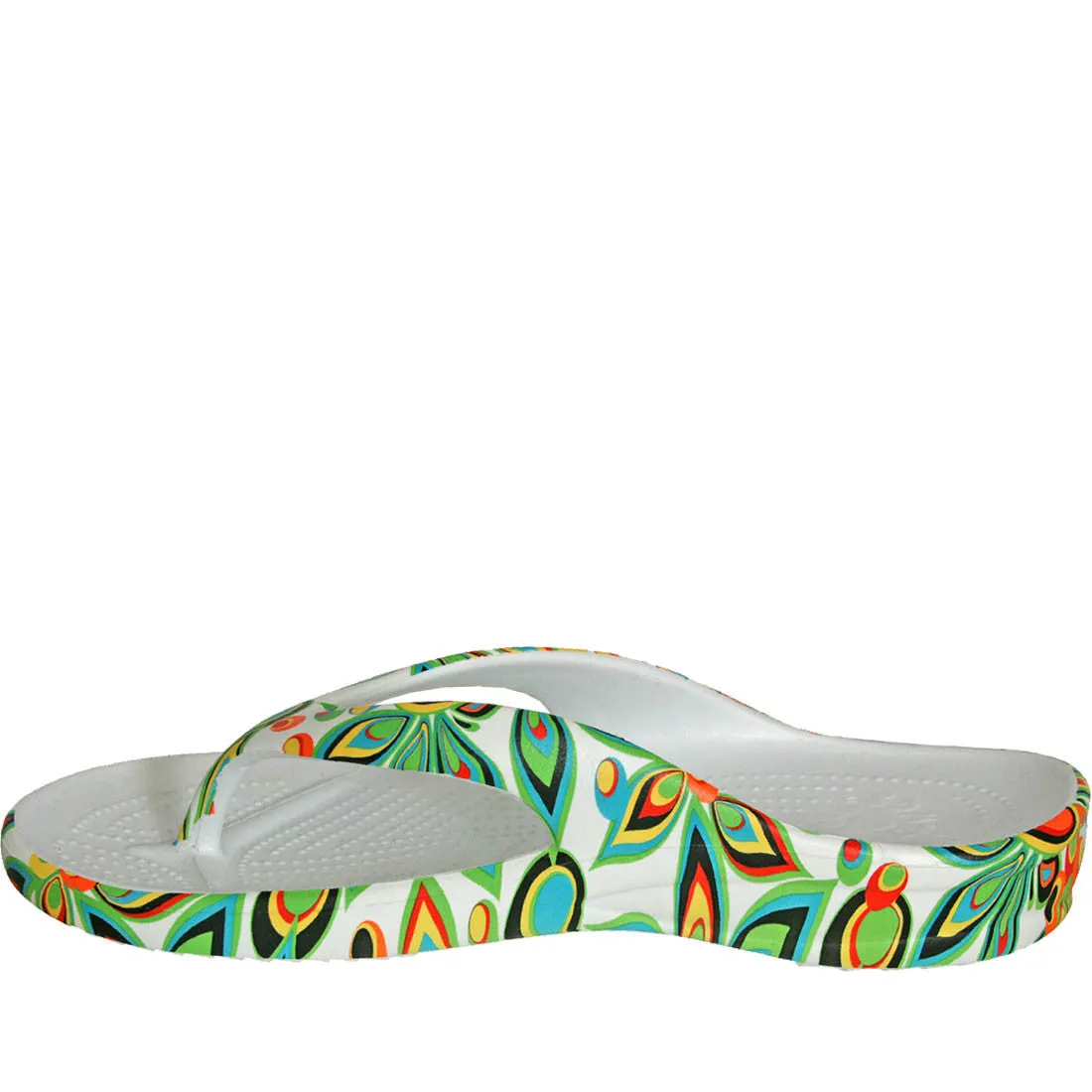 Women's Loudmouth Flip Flops - Shagadelic White