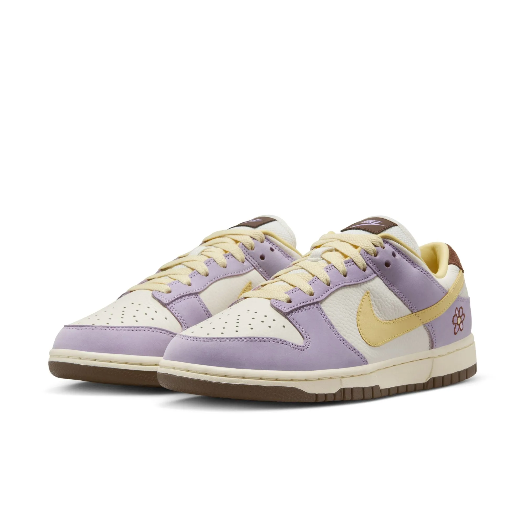 Women's Nike Dunk Low - LILAC BLOOM/SOFT YELLOW-SAIL