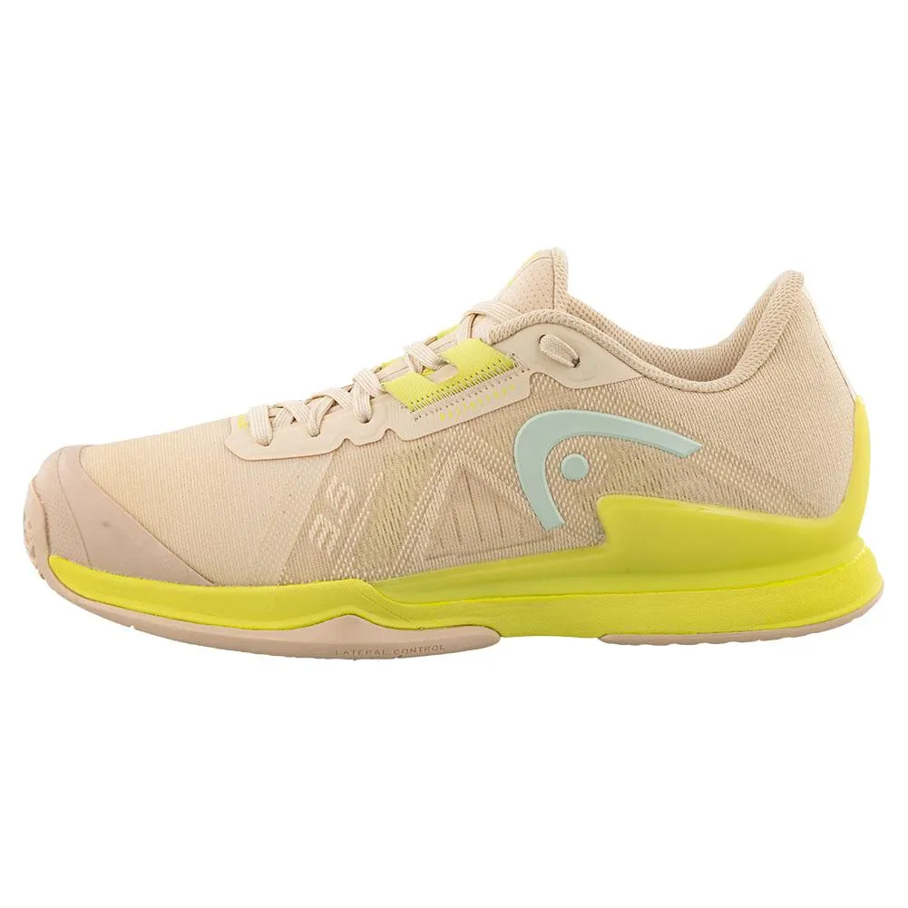 Women's Sprint Pro 3.5 Tennis Shoes Macadamia and Lime